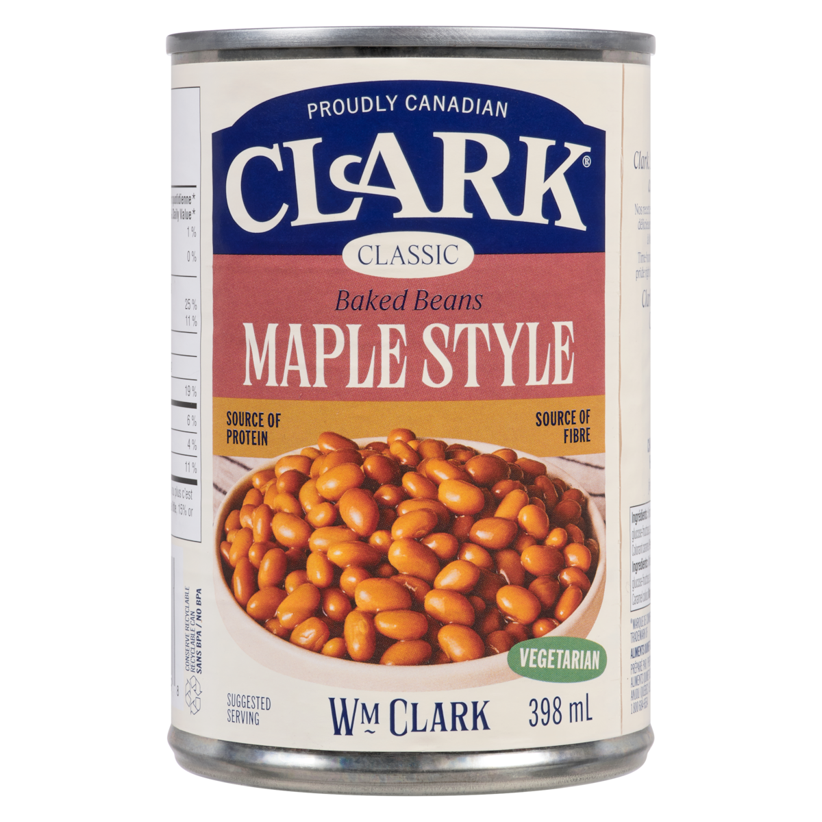 Clark Beans in Maple Syrup, 398 mL
