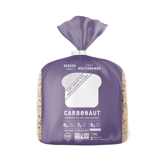Carbonaut Seeded Bread, 2 × 544 g