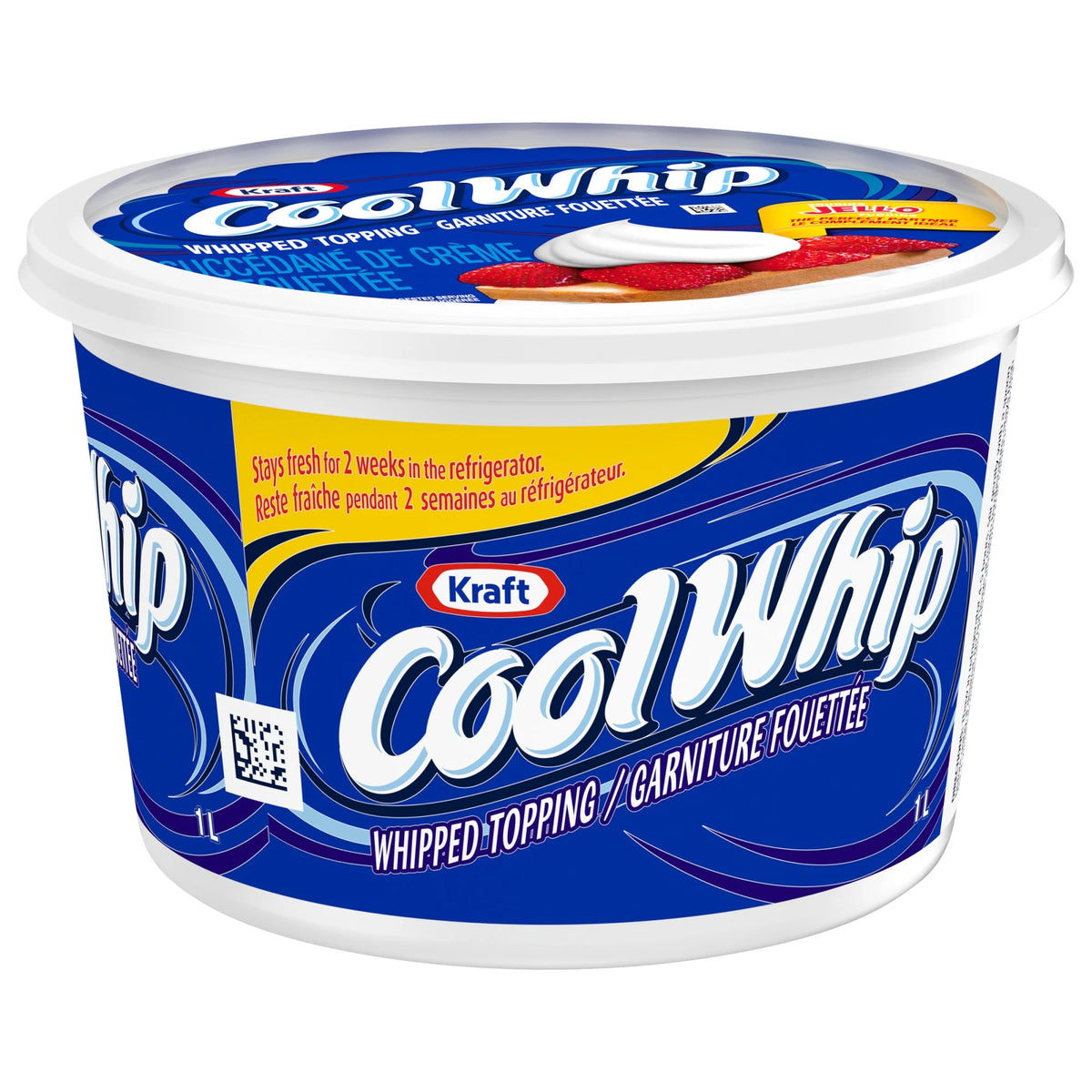 Cool Whip Original Frozen Whipped Topping Tub, 1 L