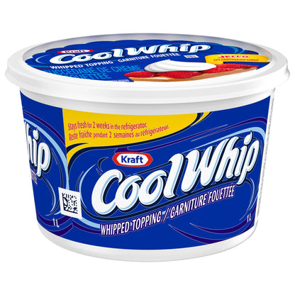Cool Whip Original Frozen Whipped Topping Tub, 1 L