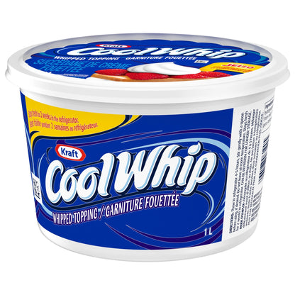 Cool Whip Original Frozen Whipped Topping Tub, 1 L