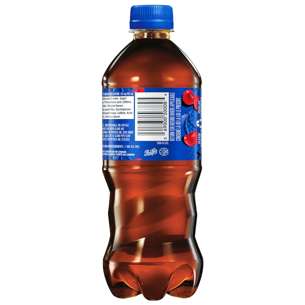 Pepsi Wild Cherry Cola, 591 mL