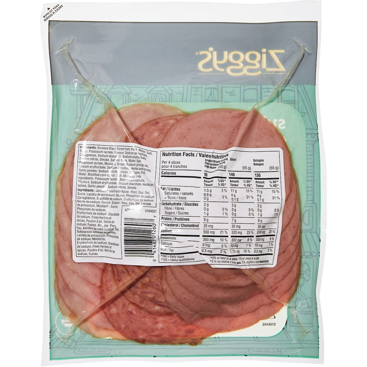 Ziggy's Sub Trio Slices, 300 g