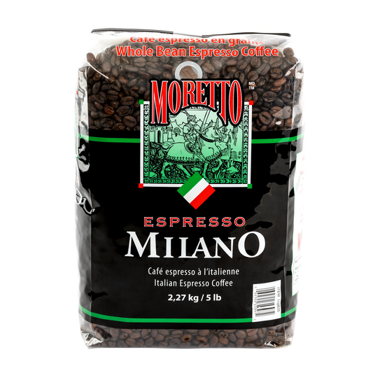 Moretto Espresso Milano Whole Bean Coffee, 2.27 kg