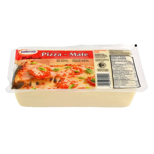 Salerno Pizza Mate Cheese Block, 2.2 kg