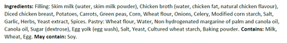 Swiss Chalet Chicken Pot Pie, 650 g