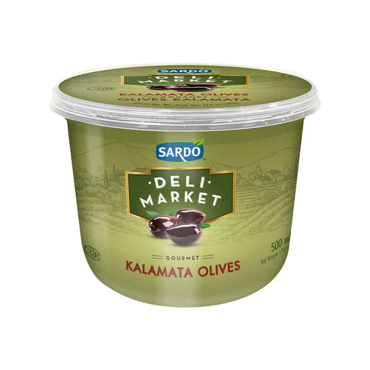 Sardo Gourmet Kalamata Olives, 500 mL