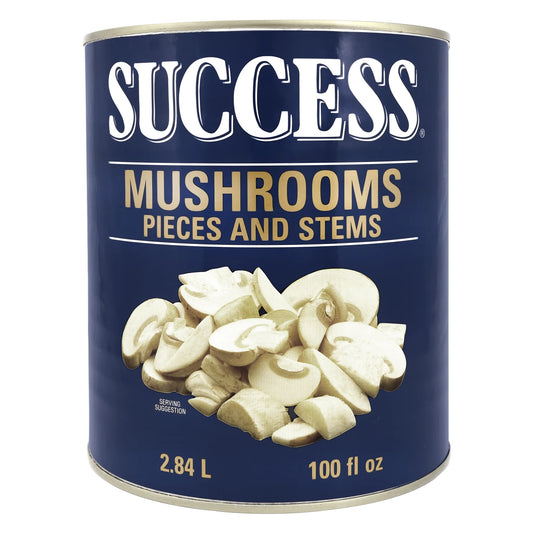 Success Mushrooms Pieces and Stems, 2.84 L