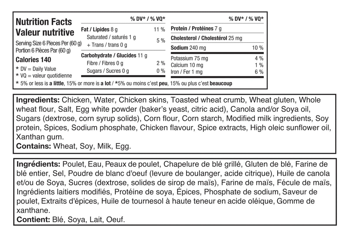 Watson Ridge Popcorn Chicken, 800 g
