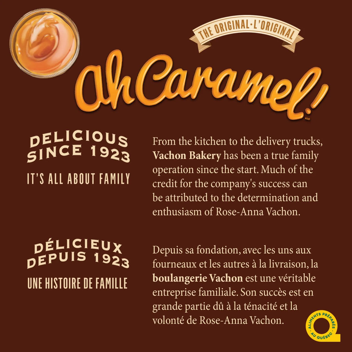 Vachon Ah Caramel! Cakes, 336 g