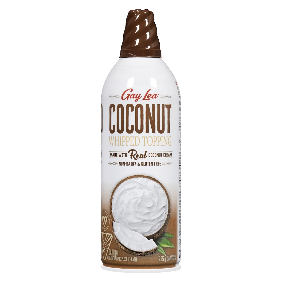 Gay Lea Coconut Whipped Cream, 225 g