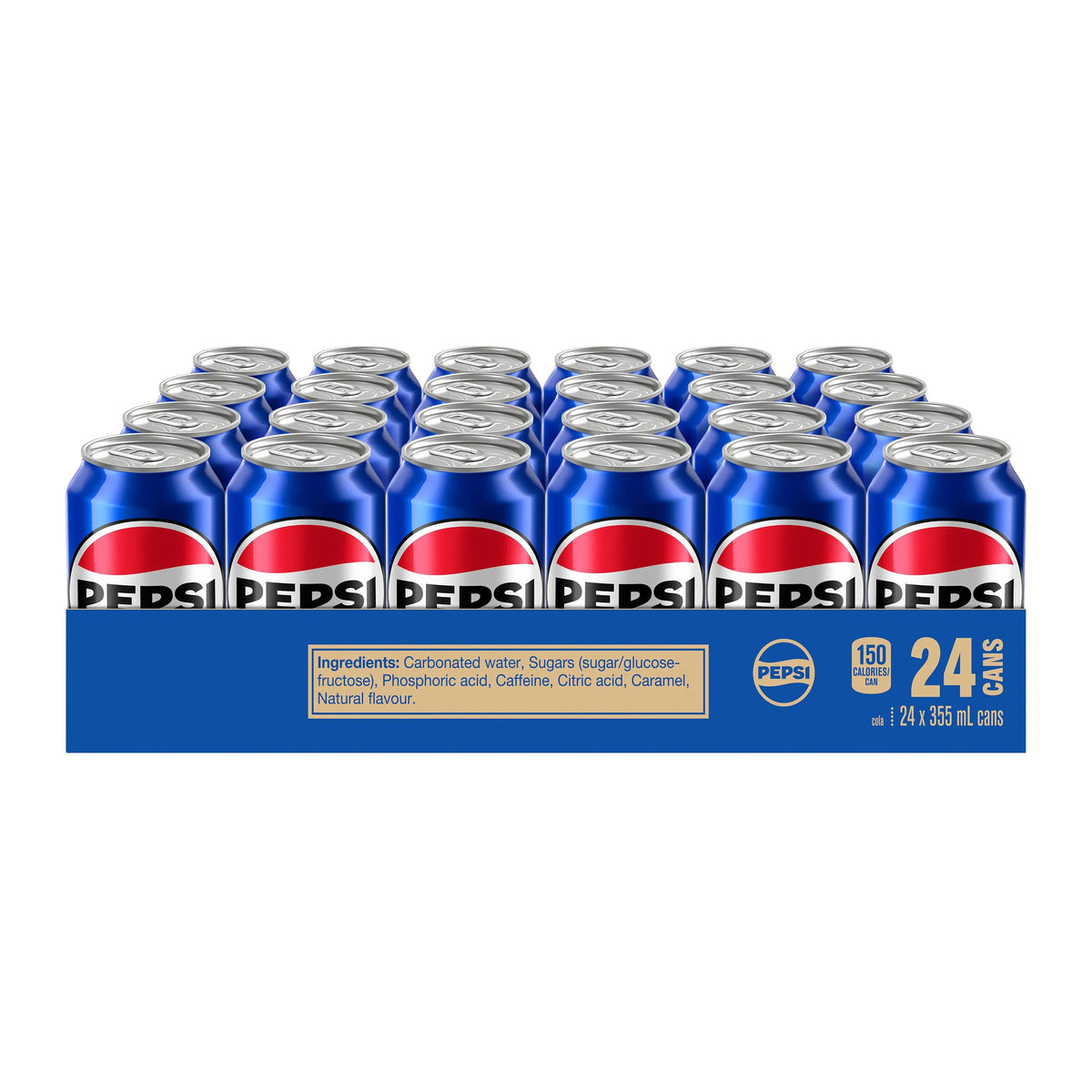 Pepsi Cola Cans, 24 × 355 mL