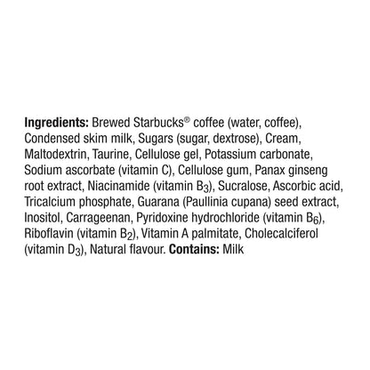 Starbucks Doubleshot Vanilla Coffee + Energy Beverage, 444 mL