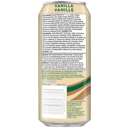 Starbucks Doubleshot Vanilla Coffee + Energy Beverage, 444 mL