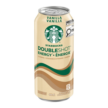 Starbucks Doubleshot Vanilla Coffee + Energy Beverage, 444 mL