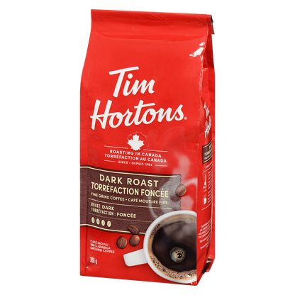 Tim Hortons Dark Roast Coffee, 300 g