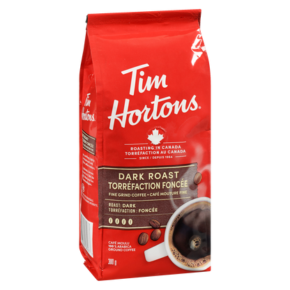 Tim Hortons Dark Roast Coffee, 300 g