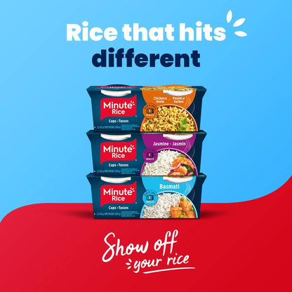 Minute Rice Basmati Cups, 250 g