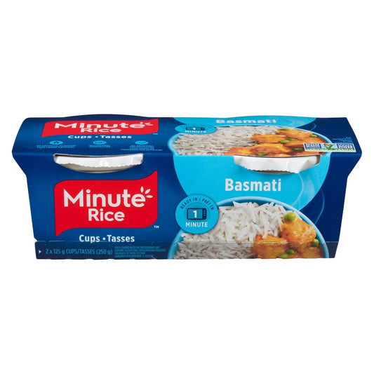 Minute Rice Basmati Cups, 250 g