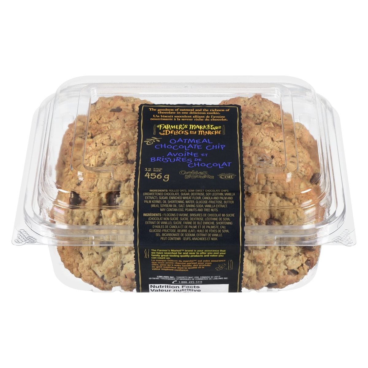 Farmer's Market Oatmeal & Chocolate Cookies, 456 g