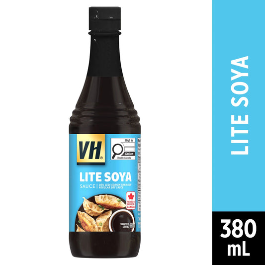 VH Gluten Free Soya Sauce Lite With 30% Less Sodium, 380 mL