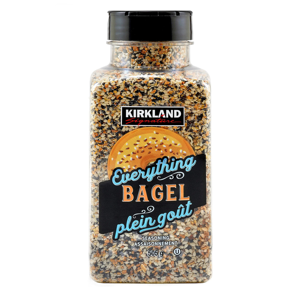 Kirkland Signature Everything Bagel Seasoning, 505 g