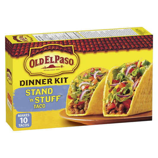 Old El Paso Stand 'N Stuff Taco Dinner Kit, 250 g