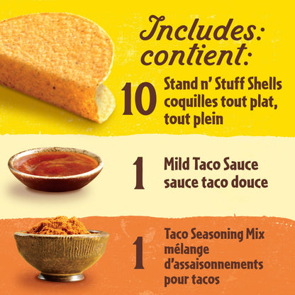 Old El Paso Stand 'N Stuff Taco Dinner Kit, 250 g