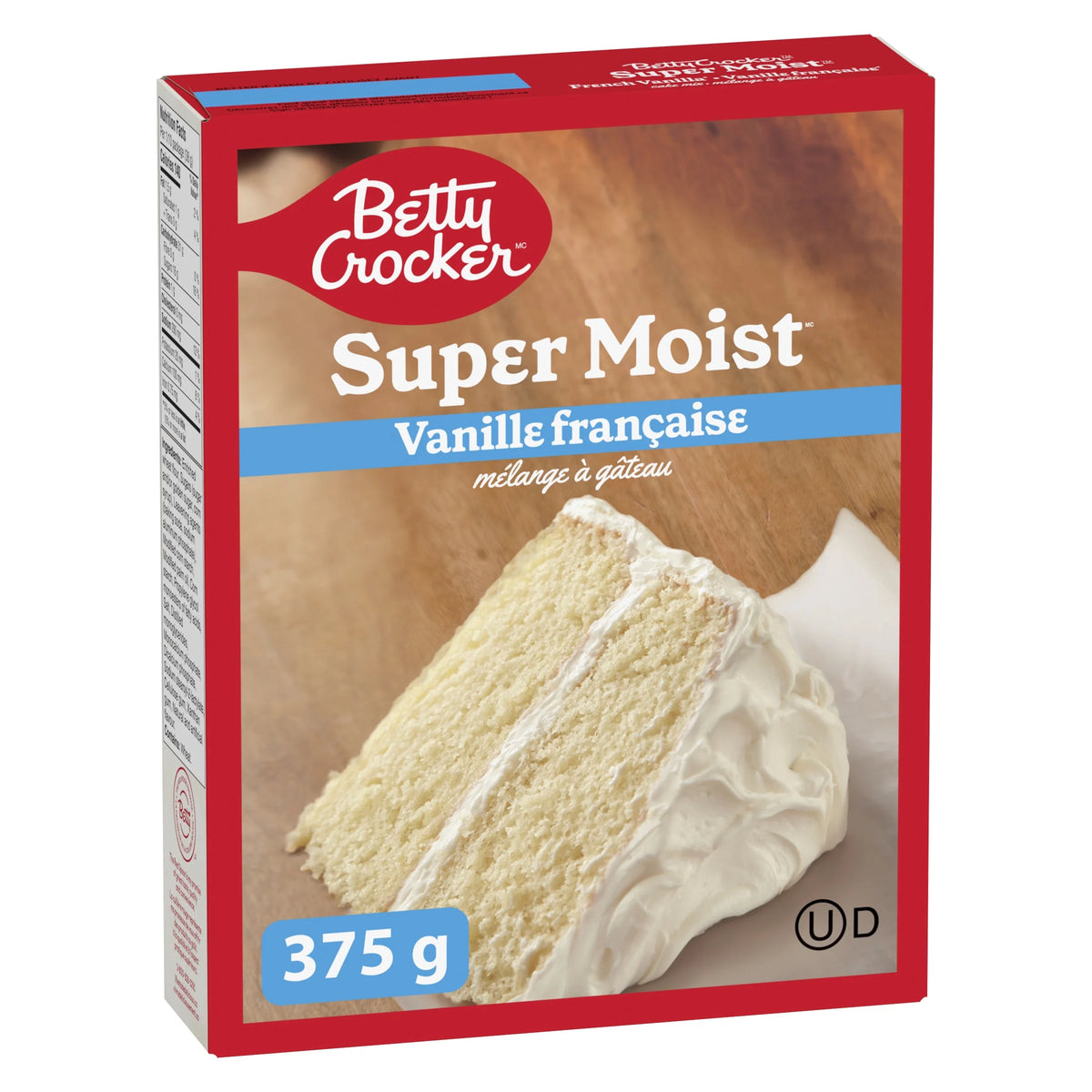 Betty Crocker Super Moist French Vanilla Cake Mix, 375 g