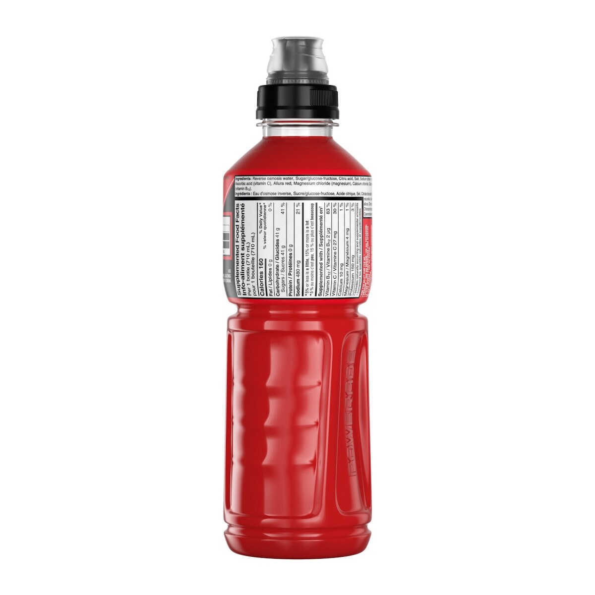 Powerade Fruit Punch Sports Drink, 710 mL