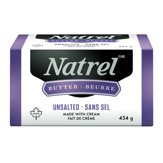 Natrel Unsalted Butter, 454 g