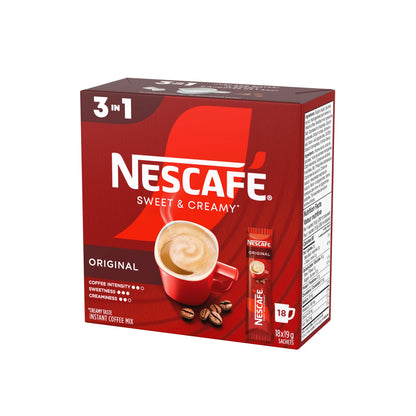 NESCAFÉ Sweet & Creamy Instant Coffee Mix Sachets, 341 g