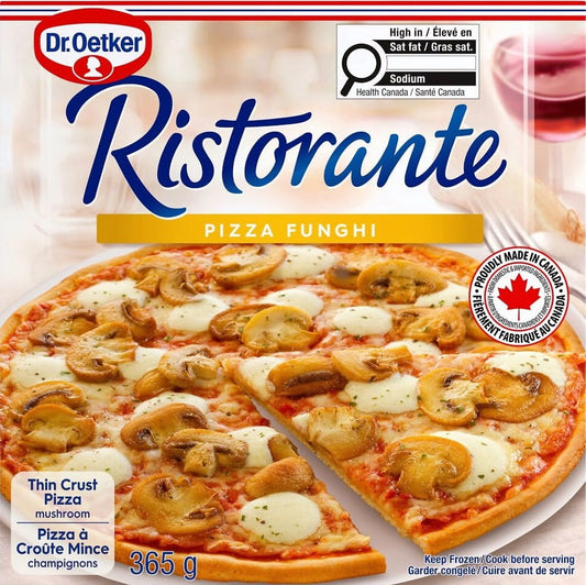 Dr. Oetker Ristorante Mushroom Pizza, 365 g