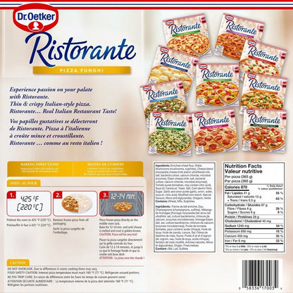 Dr. Oetker Ristorante Mushroom Pizza, 365 g