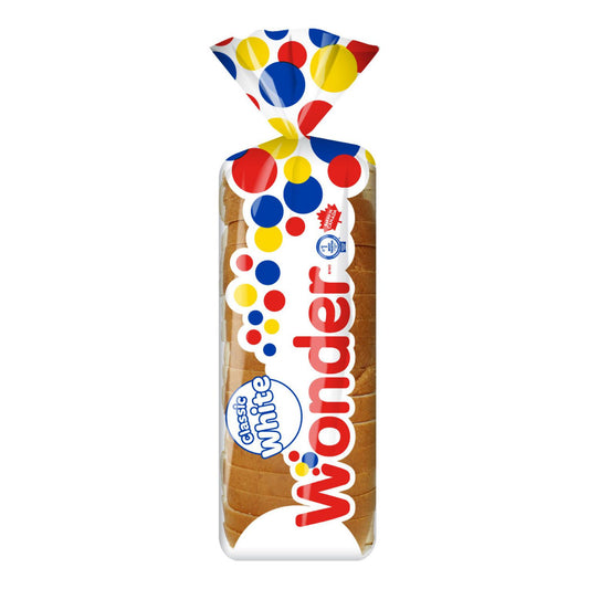 Wonder White Sliced Bread, 675 g
