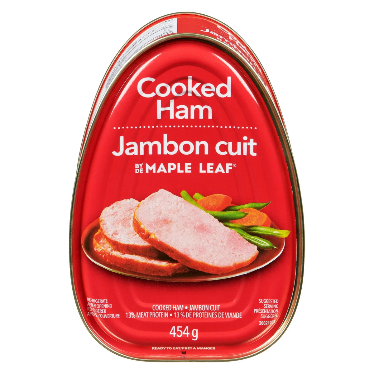 Maple Leaf Cooked Ham Cans, 454 g