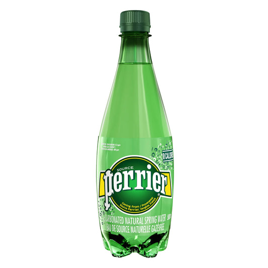 Perrier Carbonated Natural Spring Water, 24 × 500 mL
