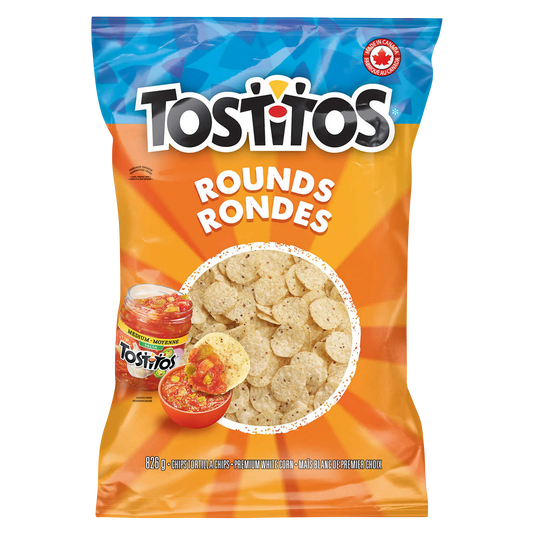 Tostitos Rounds Tortilla Chips, 826 g