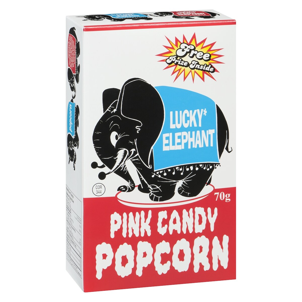 Lucky Elephant Pink Candy Popcorn, 70 g