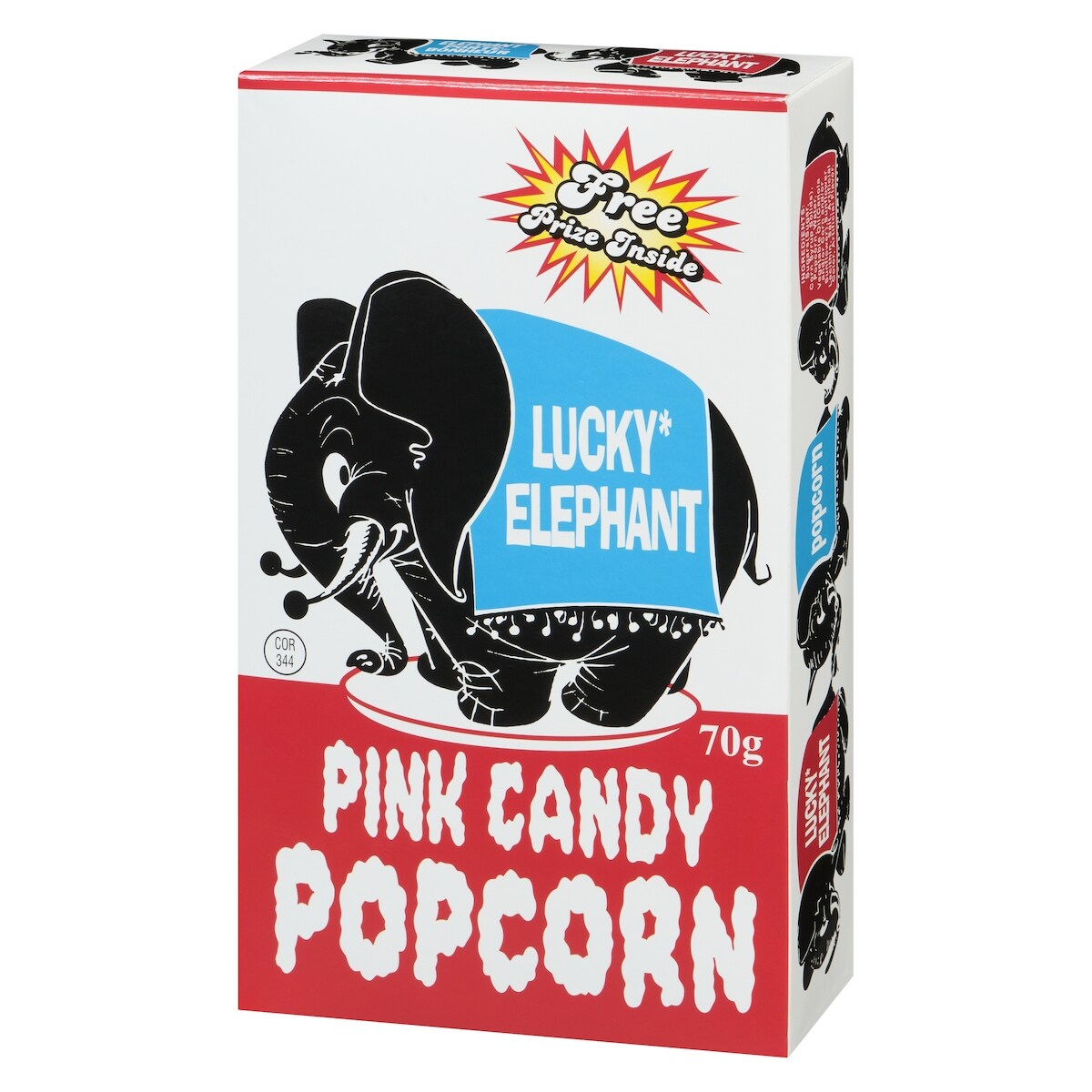 Lucky Elephant Pink Candy Popcorn, 70 g