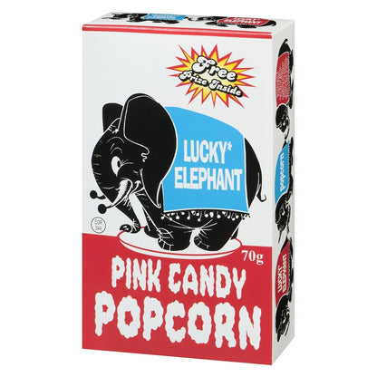 Lucky Elephant Pink Candy Popcorn, 70 g
