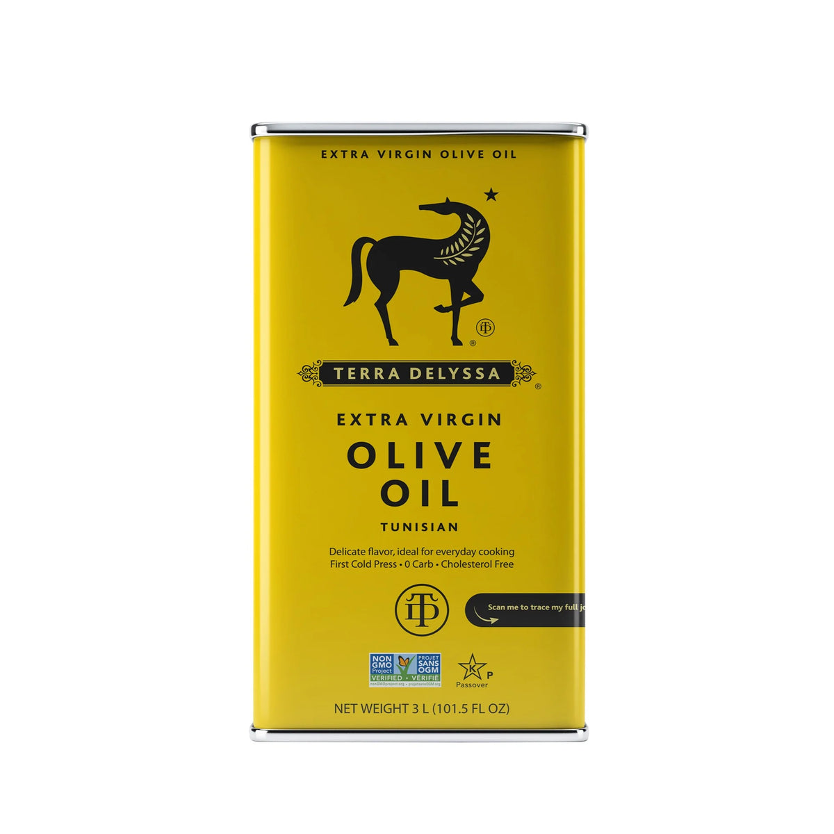 Terra Delyssa Extra Virgin Olive Oil, 3 L