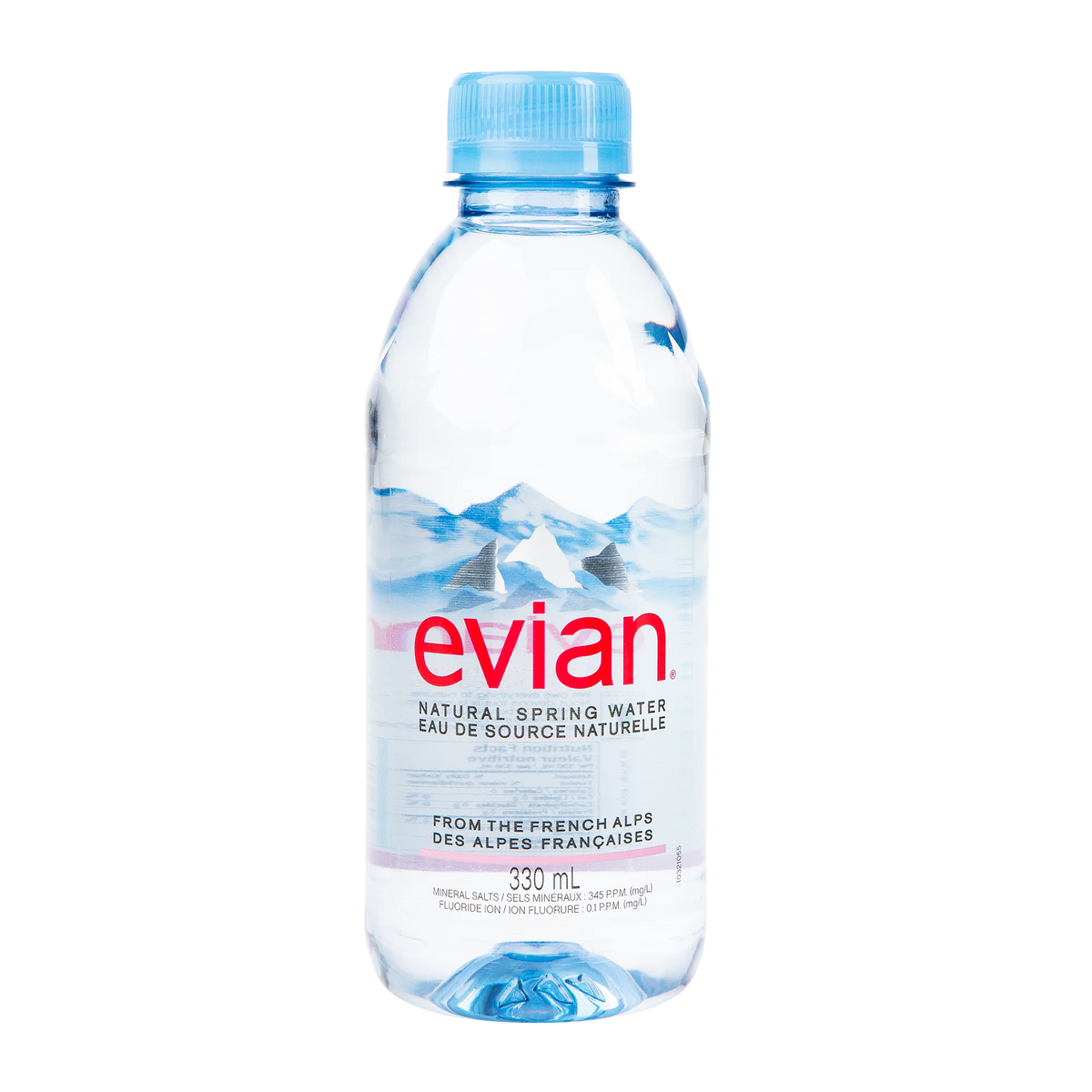 Evian Natural Spring Water, 24 × 330 mL