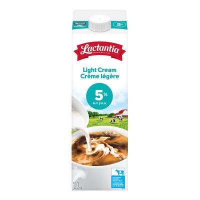 Lactantia Table Cream 5%, 1 L