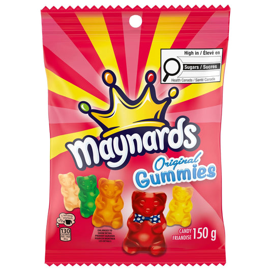 Maynards Original Gummies Candy, 150 g