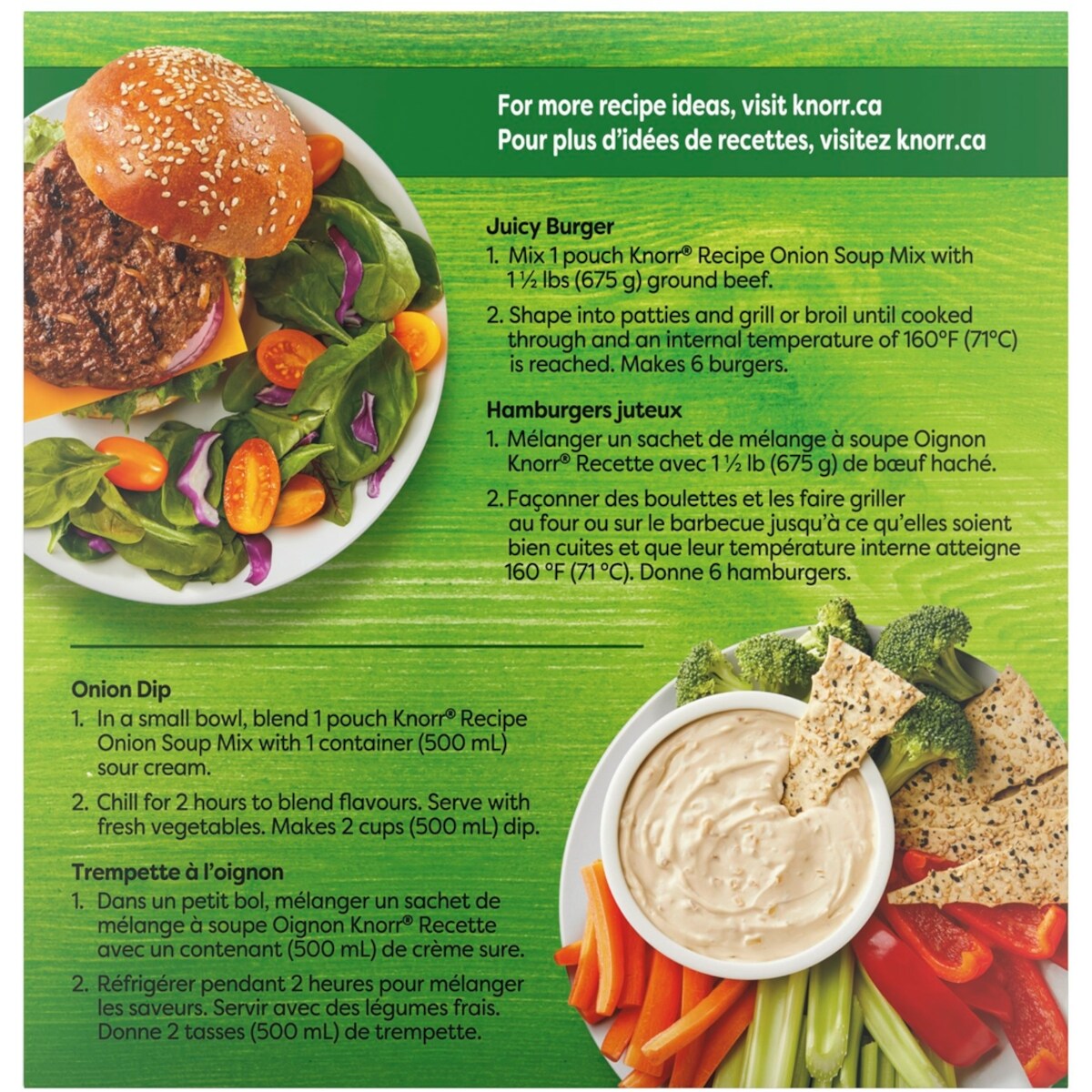 Knorr Recipe Onion Soup Mix, 4 Pouches, 113 g