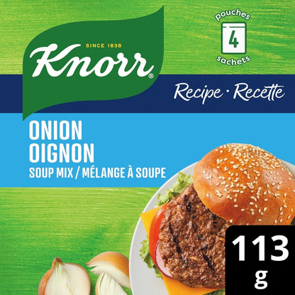Knorr Recipe Onion Soup Mix, 4 Pouches, 113 g