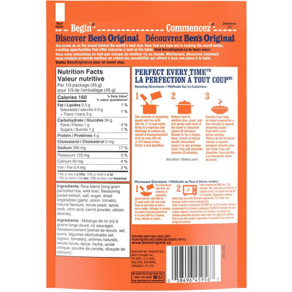 Ben's Original Fast & Fancy Fine Herb & Wild Rice, 132 g