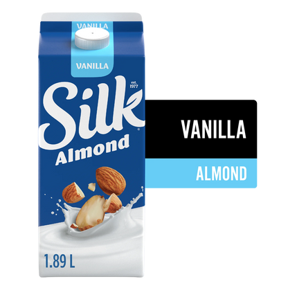 Silk Almond Milk Alternative, Vanilla, Dairy Free, 1.89 L