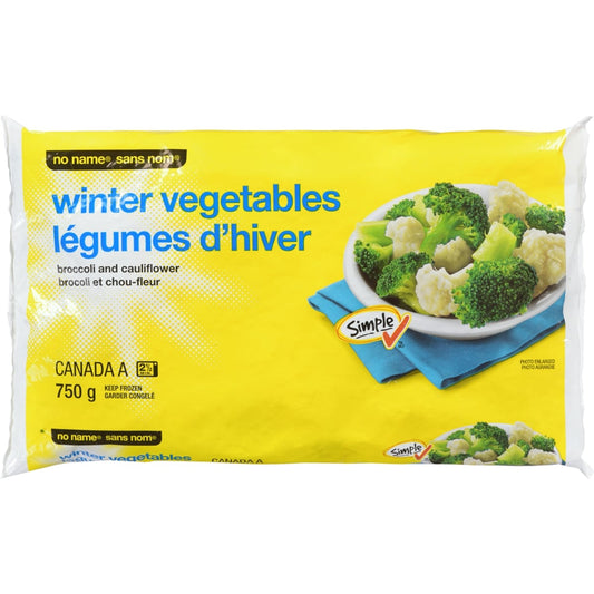 No Name Winter Mixed Vegetables, 750 g